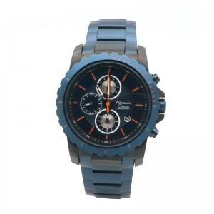 Alexandre Christie AC 6141 Black Blue MCBUBBA